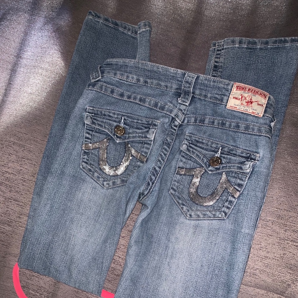 TRUE RELIGION ANKLE BOOT JEANS